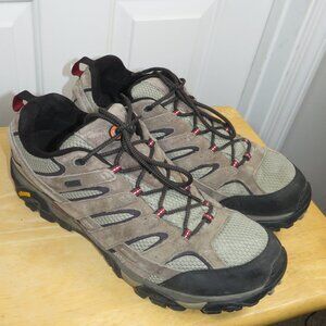 Merrell Men's Moab Ventilator US Size 15 in Bark Brown Outdoor Hiking Shoes